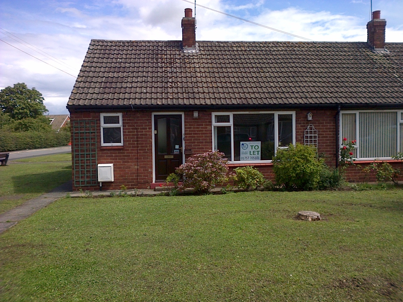 Available Now - One Bedroom Bungalow - Selby District Council